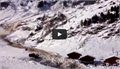 מפולת שלגים בכפר באוסטריה